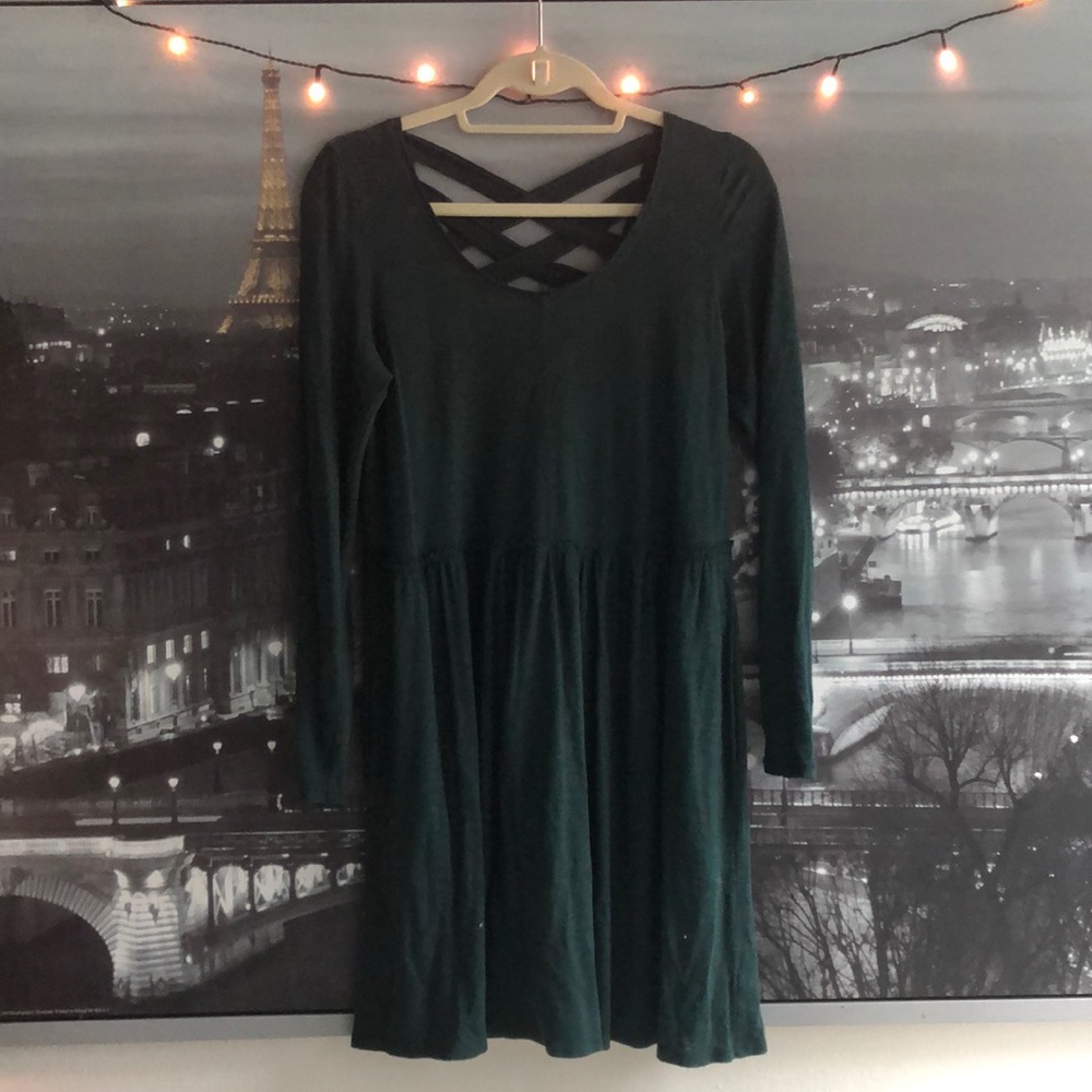 Green Babydoll Dress